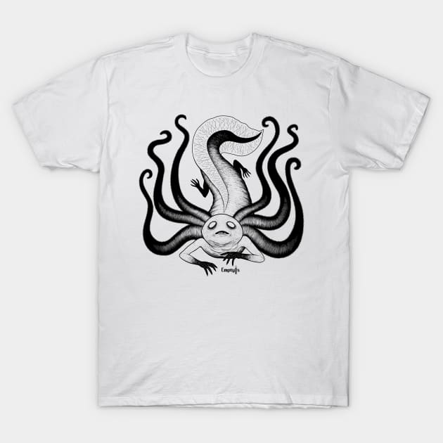 Axolotl T-Shirt by EmptyIs